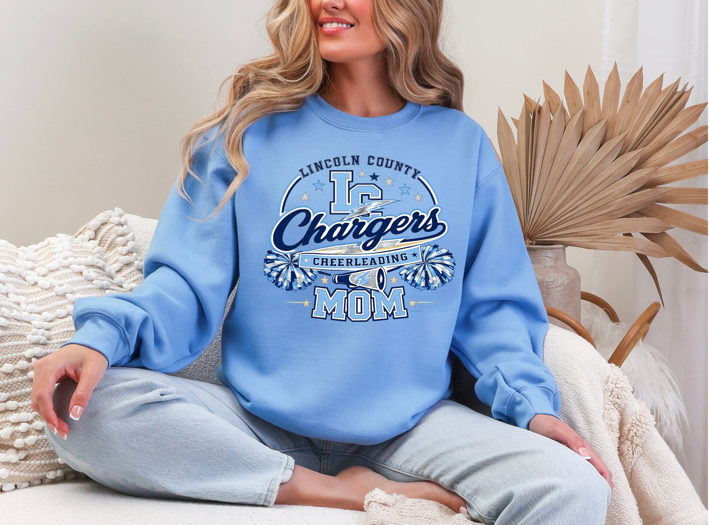 Adult - Lincoln Chargers Design 2 Mom