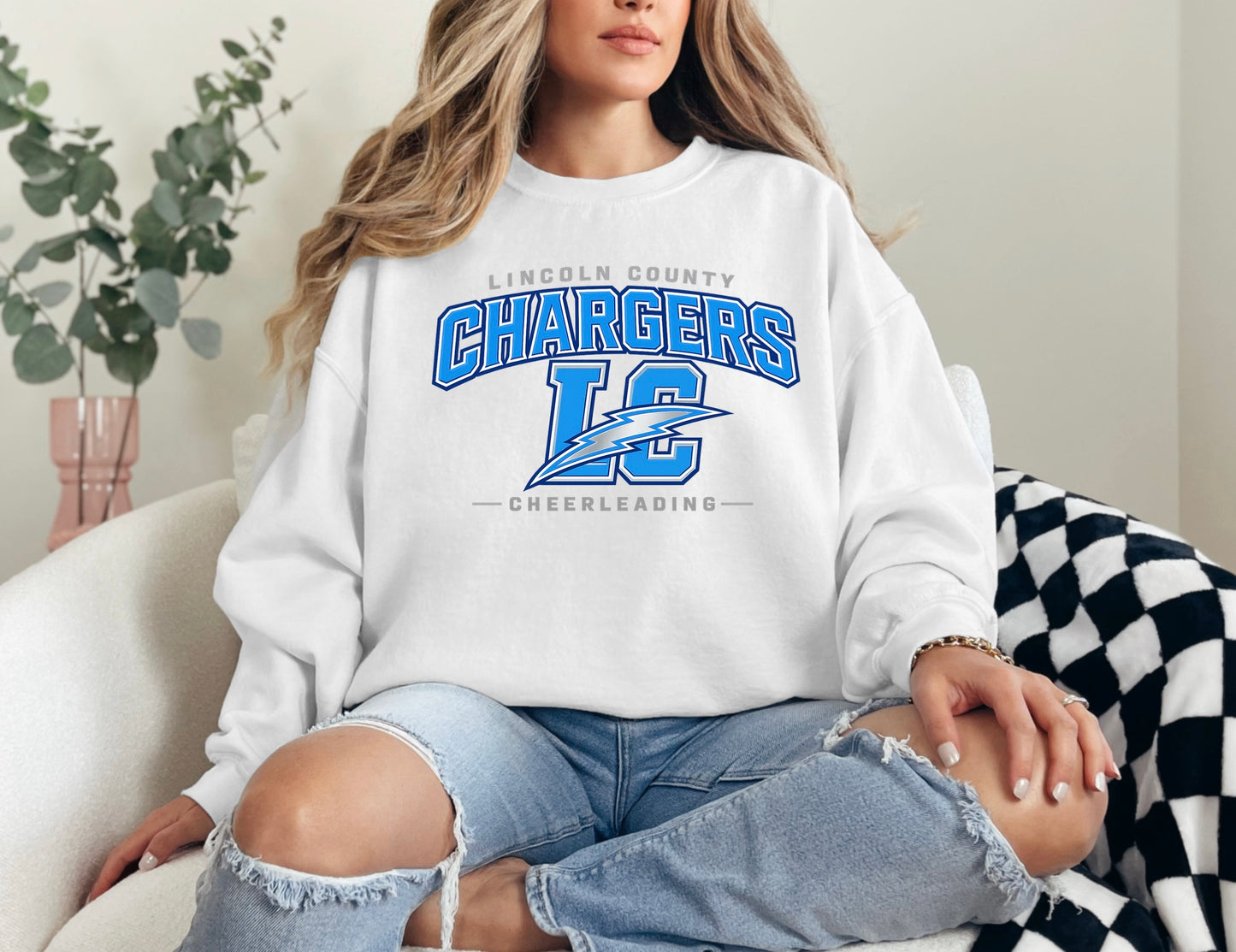 Adult - Lincoln Chargers Design 1