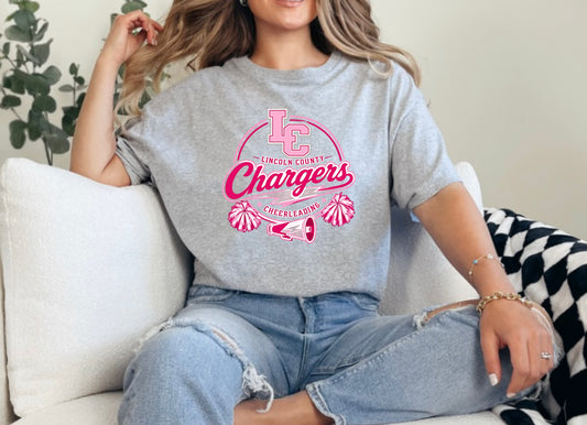Adult - Lincoln Chargers Design 6 PINK1