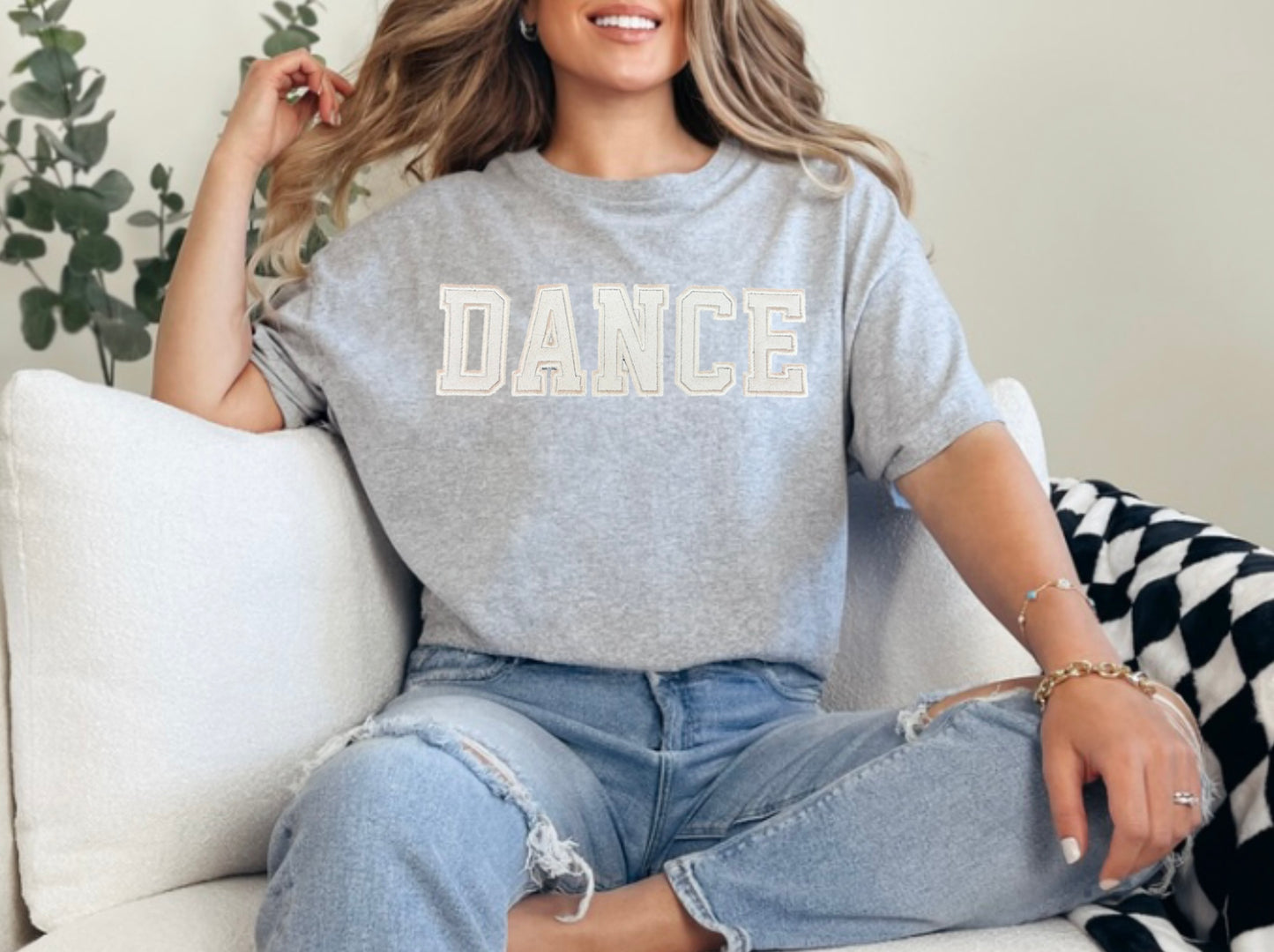Glitter DANCE Tshirt-Adult