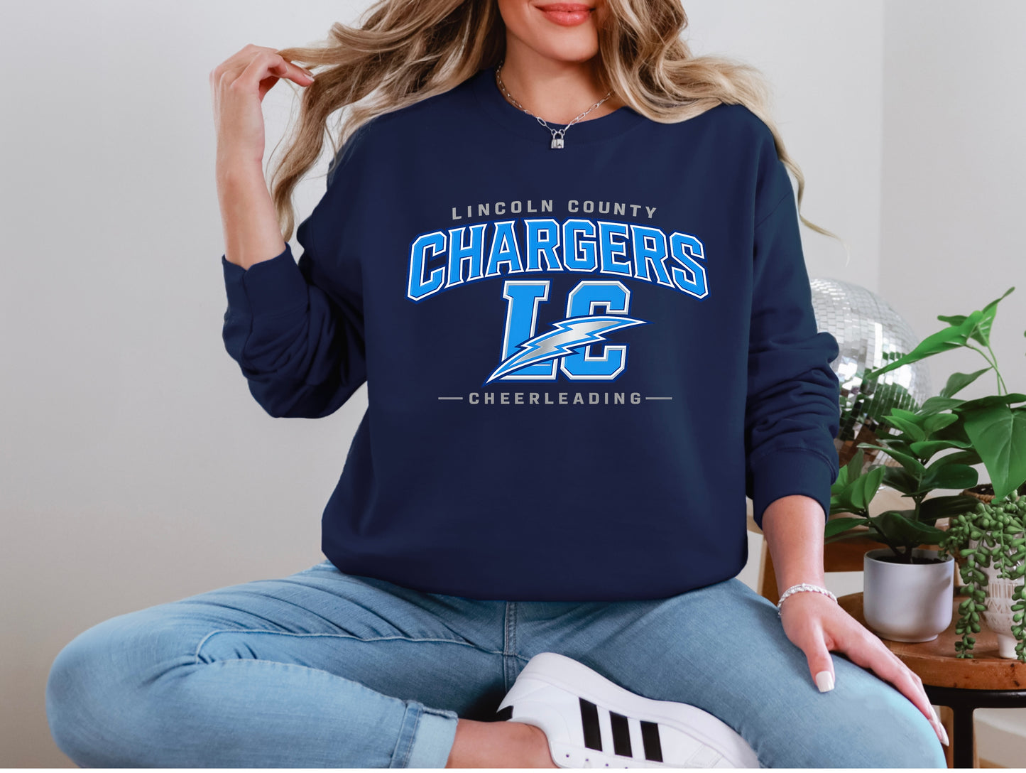 Adult - Lincoln Chargers Design 1